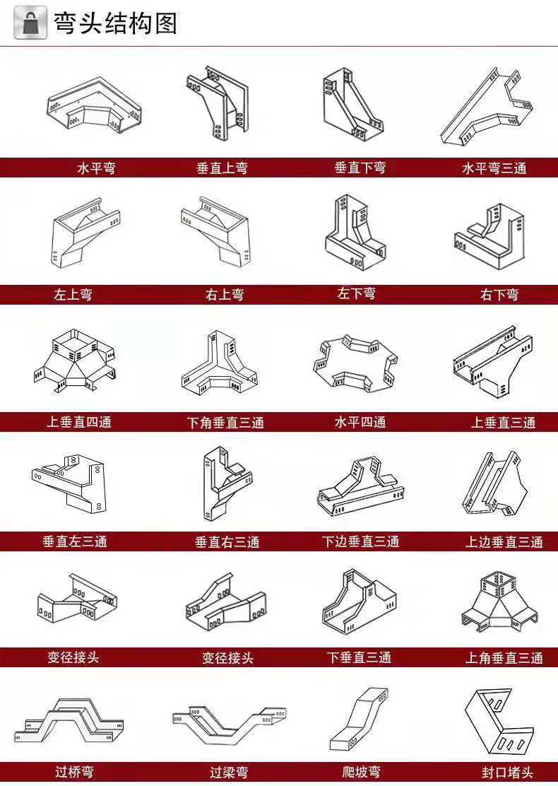 桥架三通及弯头